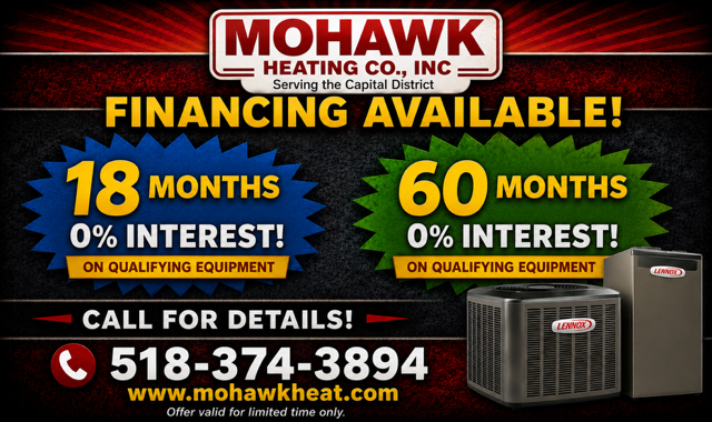hvac financing options capital region ny