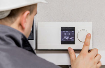 Installing a new thermostat for a furnace or boiler